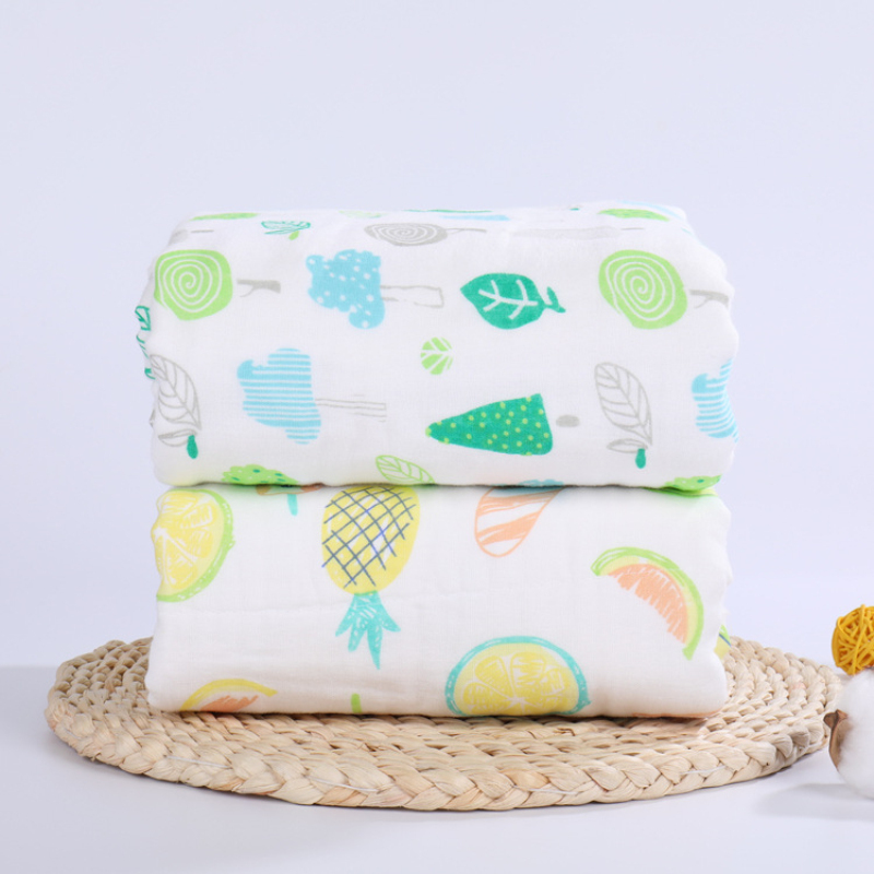 Skincare Newborn - Kocyk z gazy bawełnianej 100%, 105*105