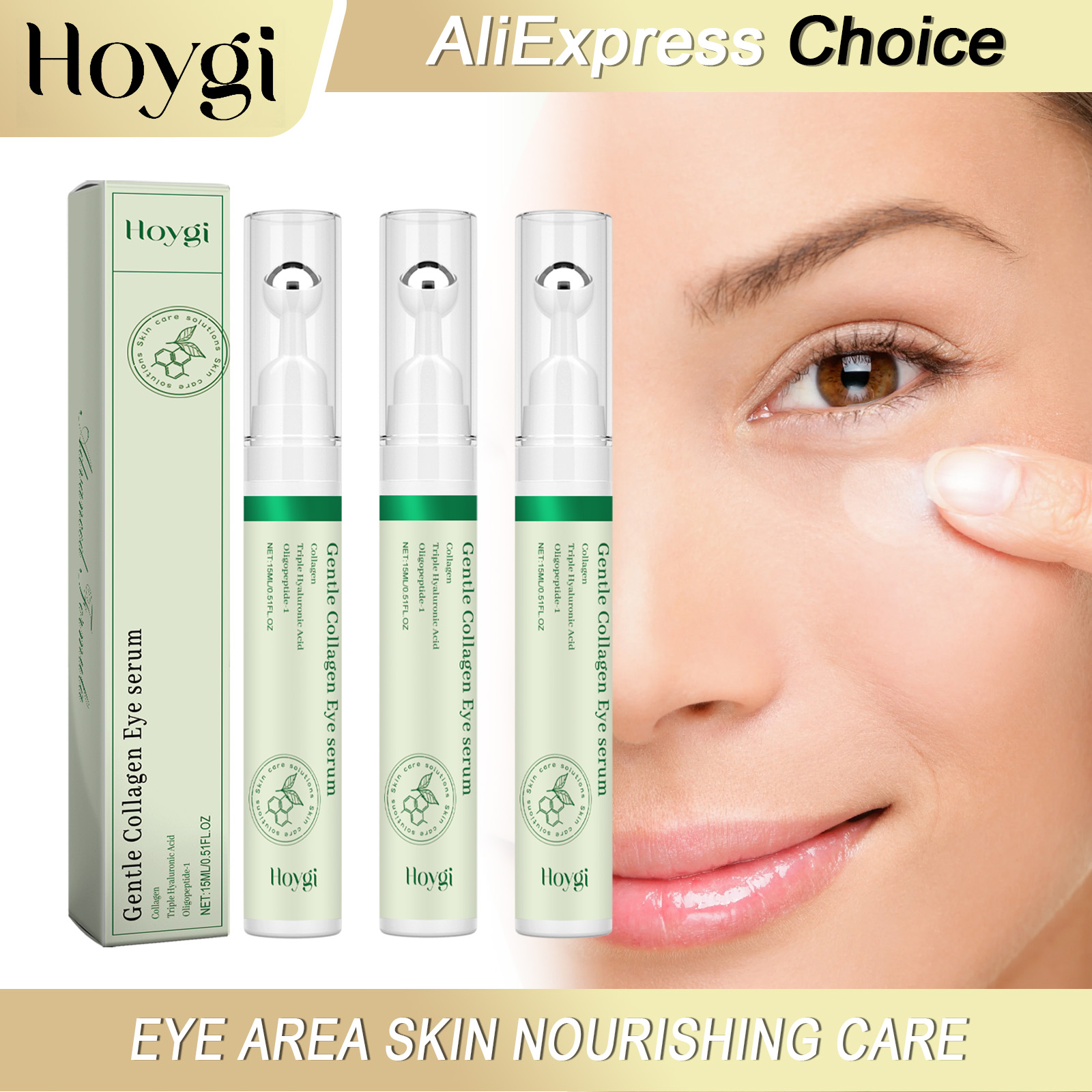 HOYGI Serum Kolagenowe pod Ocz – Caffeine Eye Serum recenzja i cena