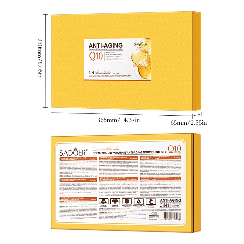 Zestaw kosmetyków przeciwstarz – Coenzyme Q10 Cream recenzja i cena