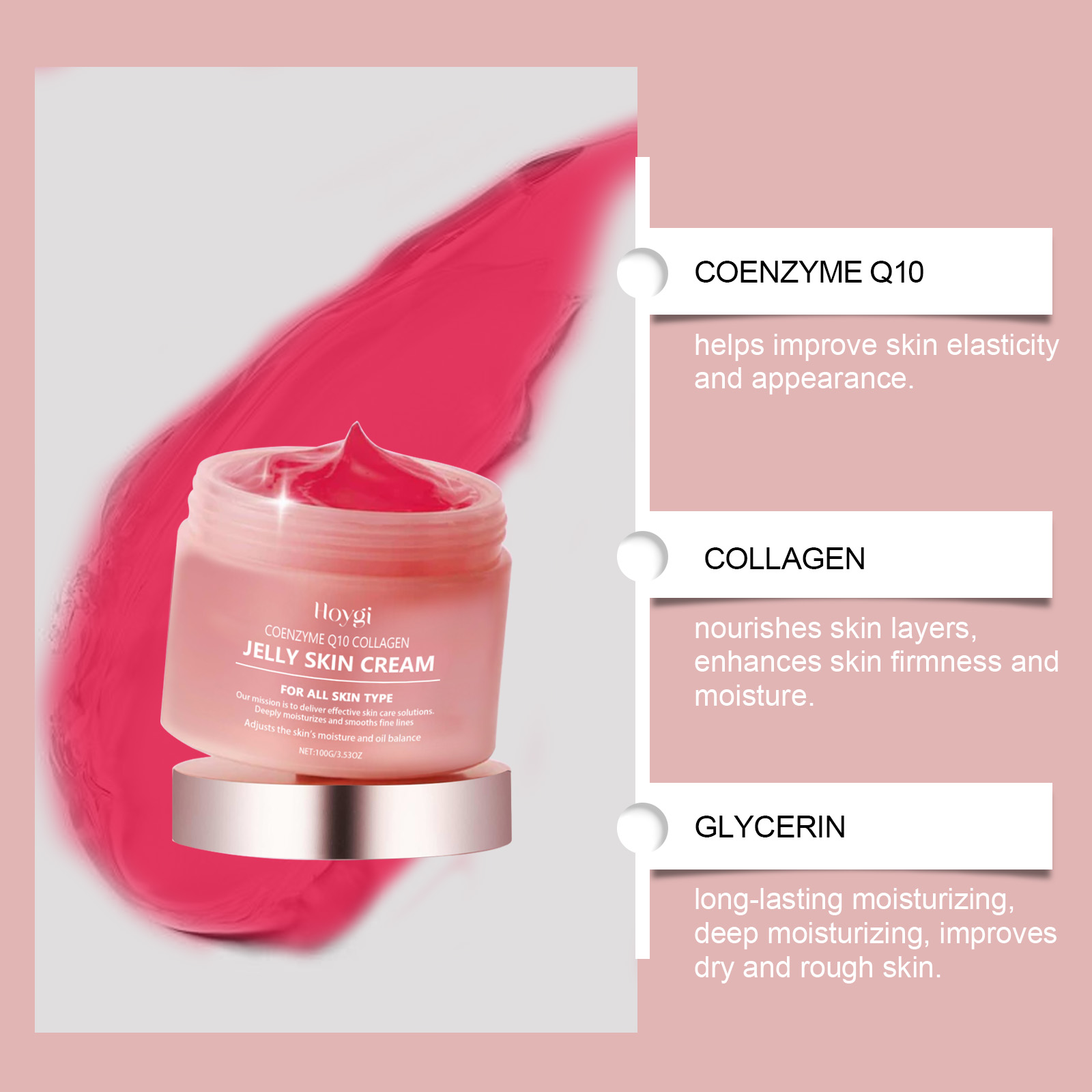 Kolagenowy krem z galaretką Gł – Coenzyme Q10 Cream recenzja i cena